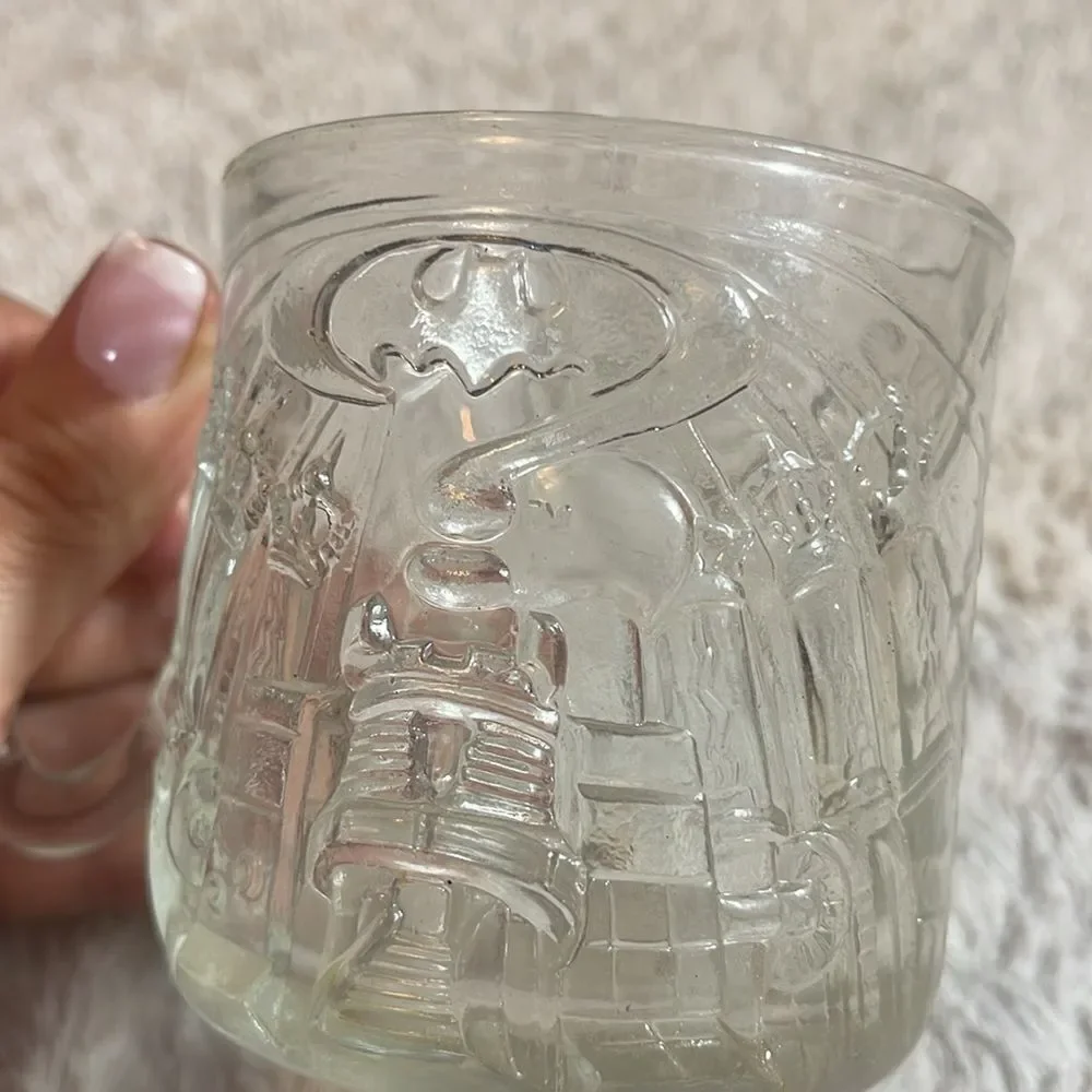 Vintage 1995 batman the Riddler McDonald’s glass collector mug